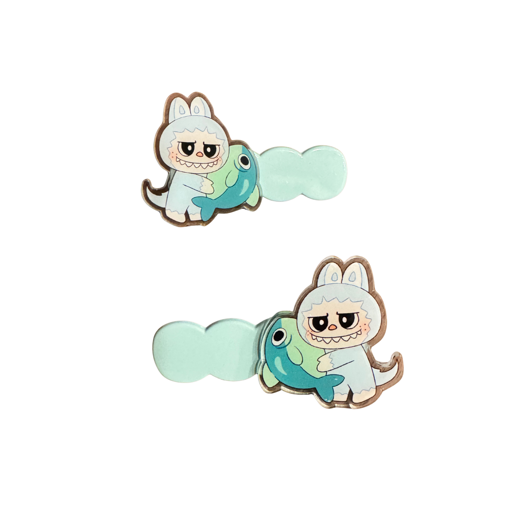 Limited edition-Pastel hairclips-Design 6