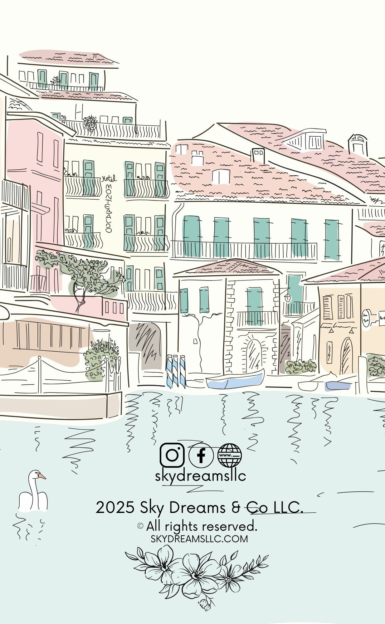 Vinyl cover travelers notebook-"My Travel journal"