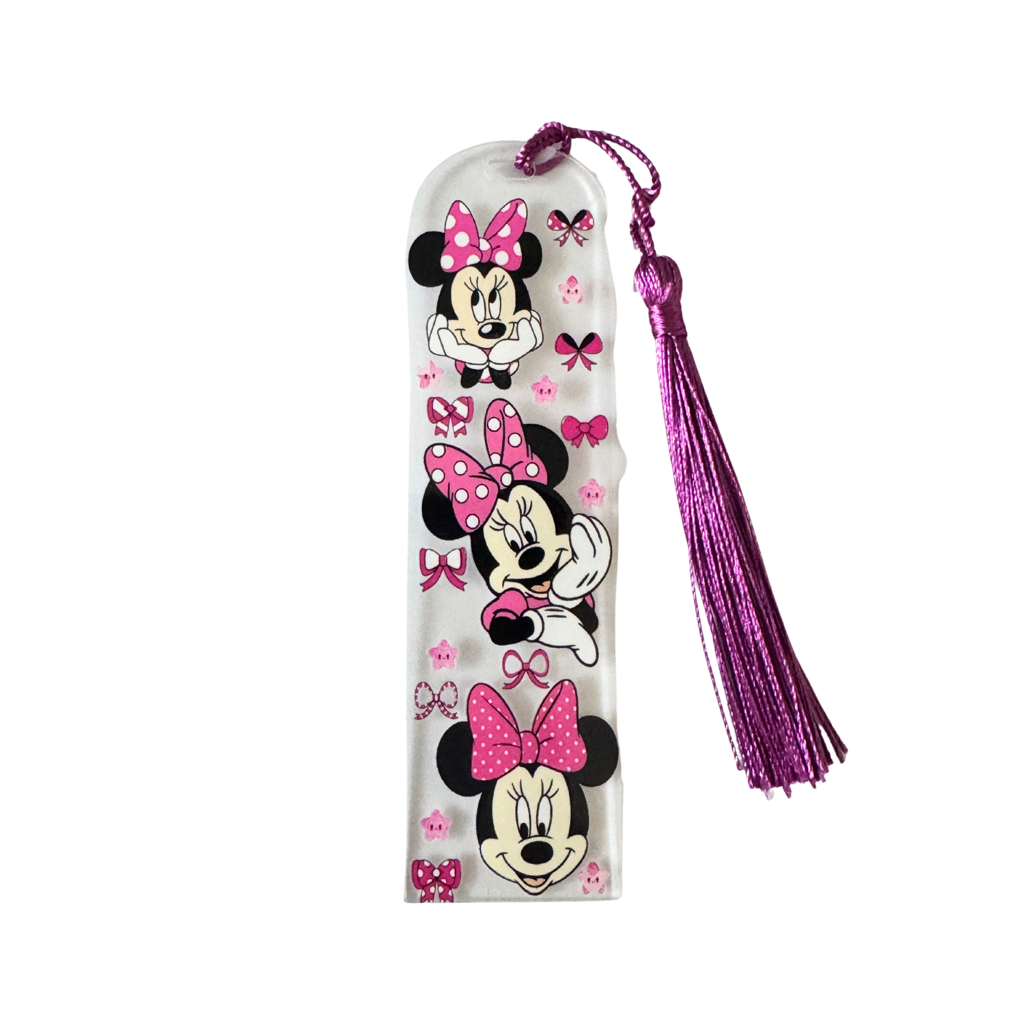 Limited edition-Acrylic Bookmark with Tassel-Kawaii #7
