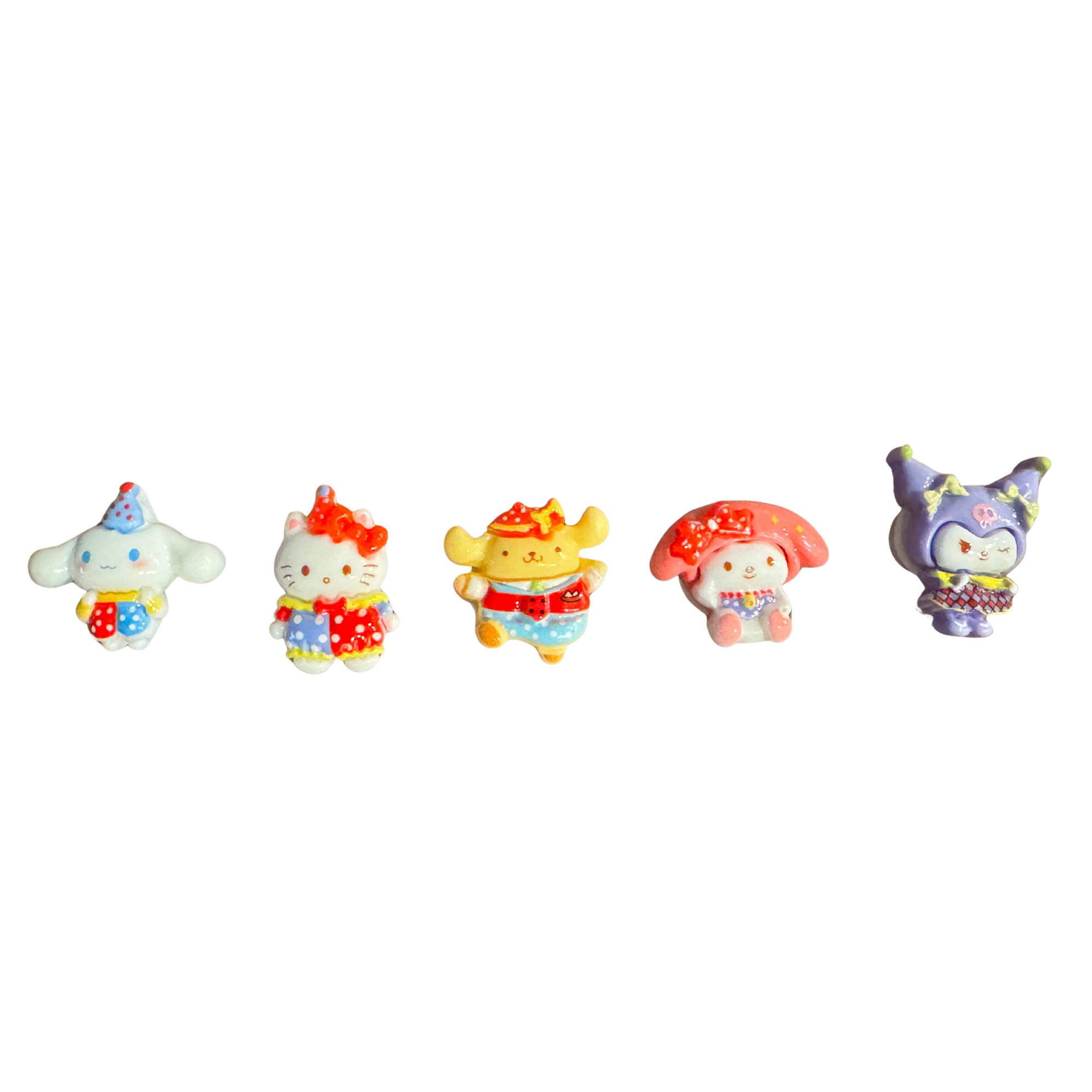 Limited edition-Mini Magnets set of 5-Kawaii #1