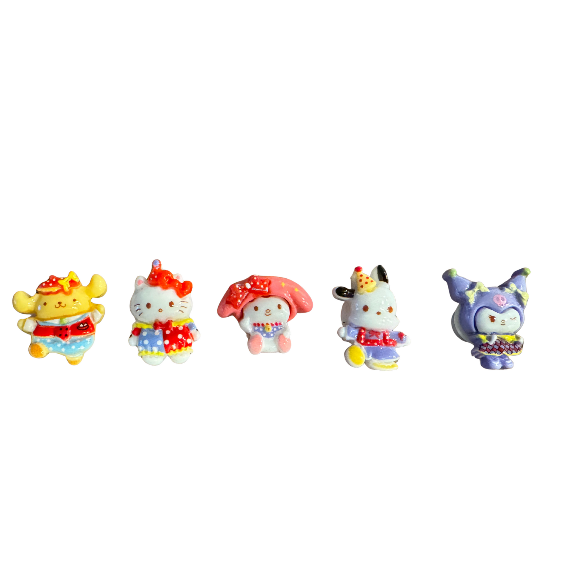 Limited edition-Mini Magnets set of 5-Kawaii #2