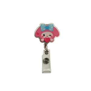 Limited edition-Badge Reel with FREE plastic card holder-Design 1