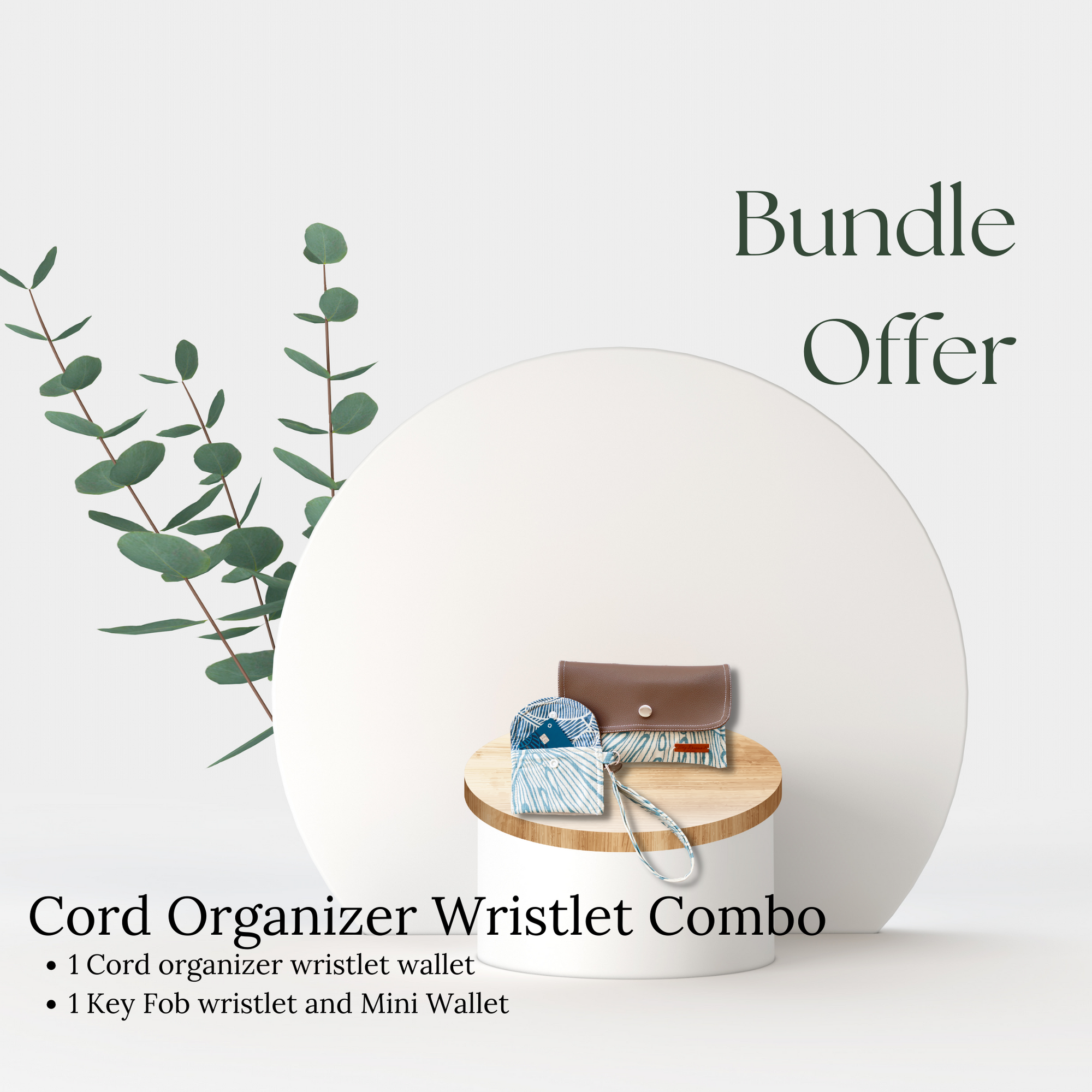 Bundle and Save-Cord organizer wristlet combo