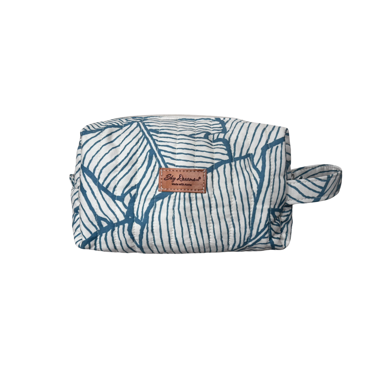 Large jet set cosmetic/toiletry bag-Mai&#39;a Blue