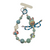 Limited edition-Phone/Key Chain wristlet strap Beads and charms-Design 1