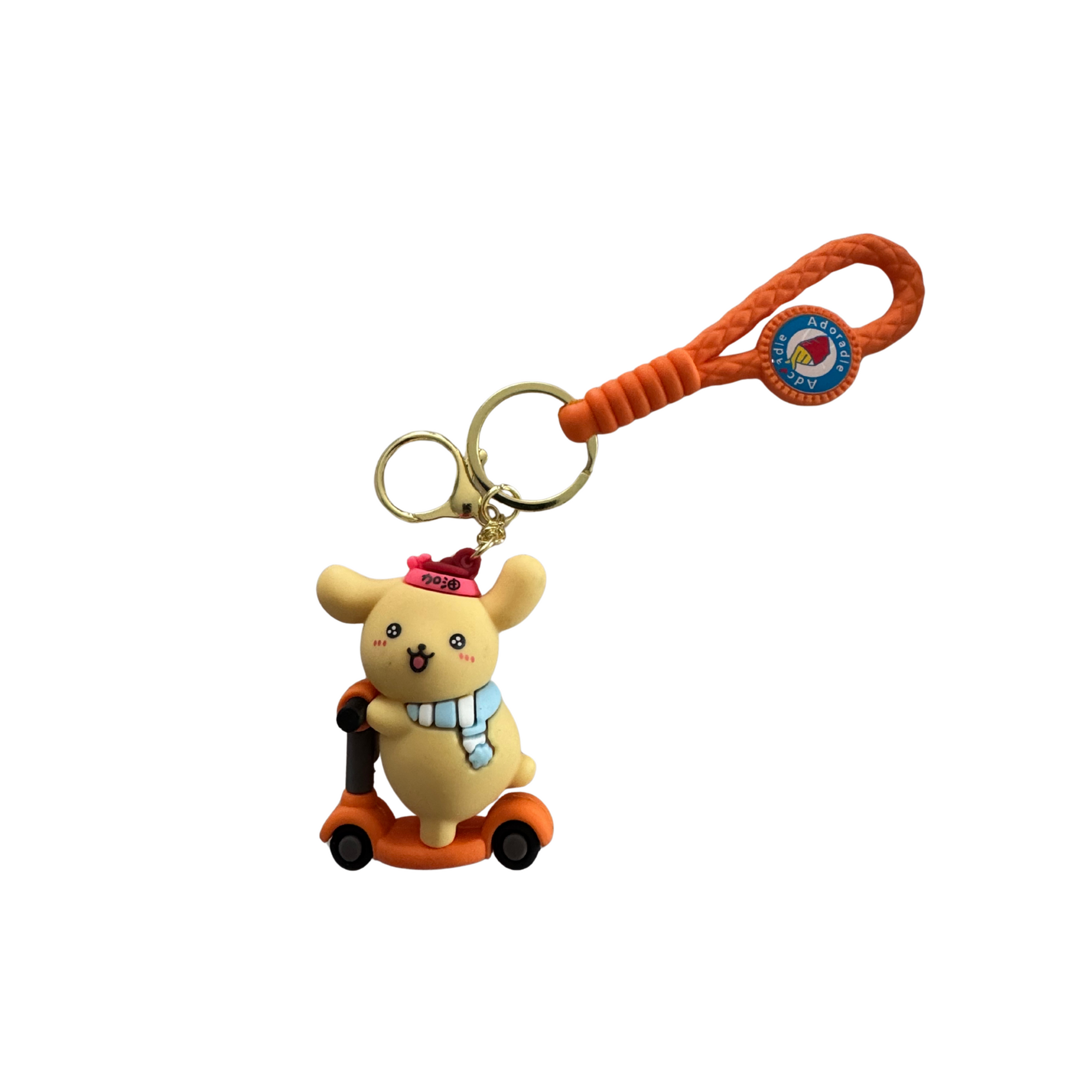 Limited edition-Bag Charm with key ring-Design 15