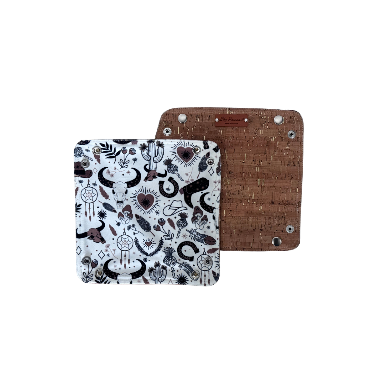 Travel Valet with Cork-Paniolo Brown