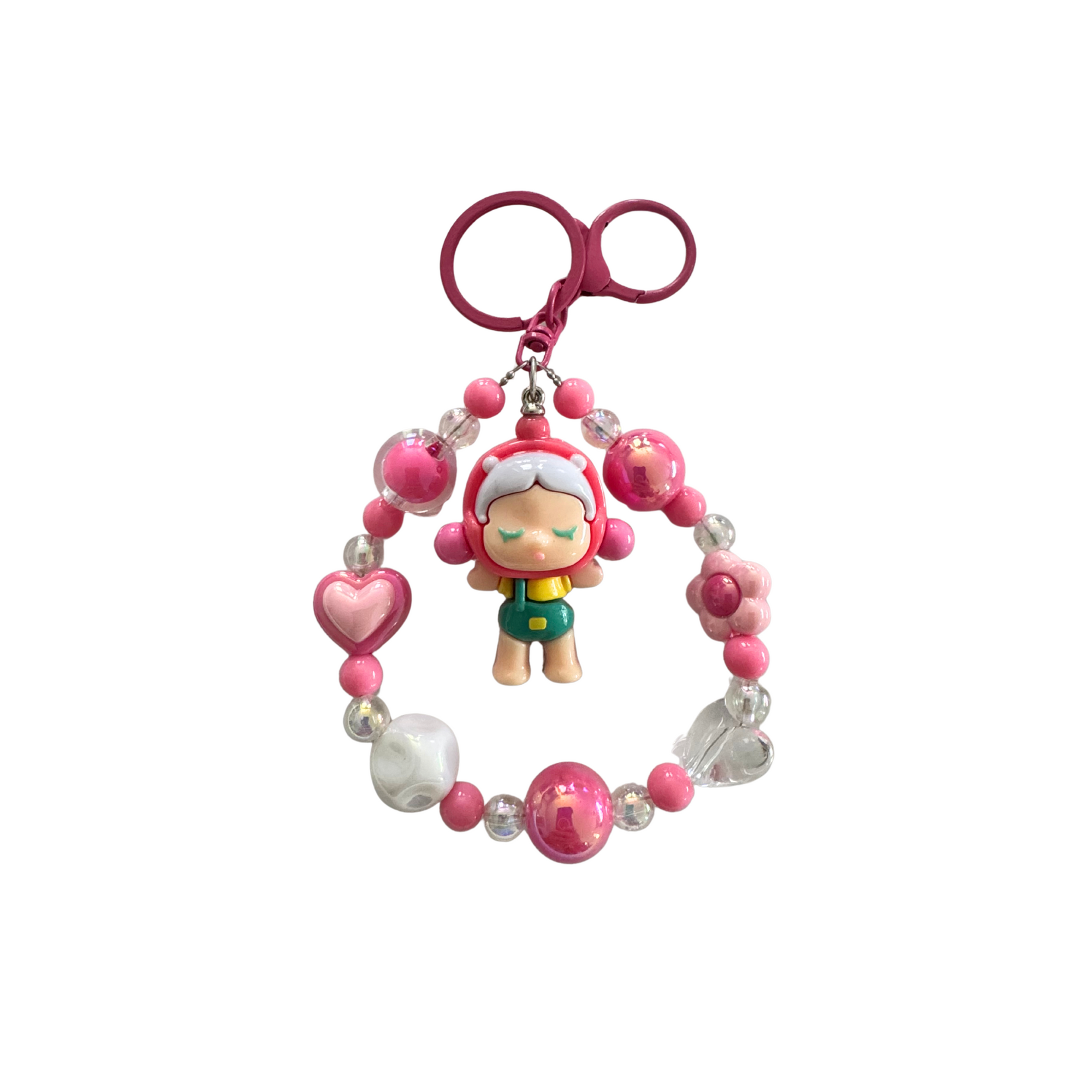 Limited edition-Bag Charm with key ring-Design 7