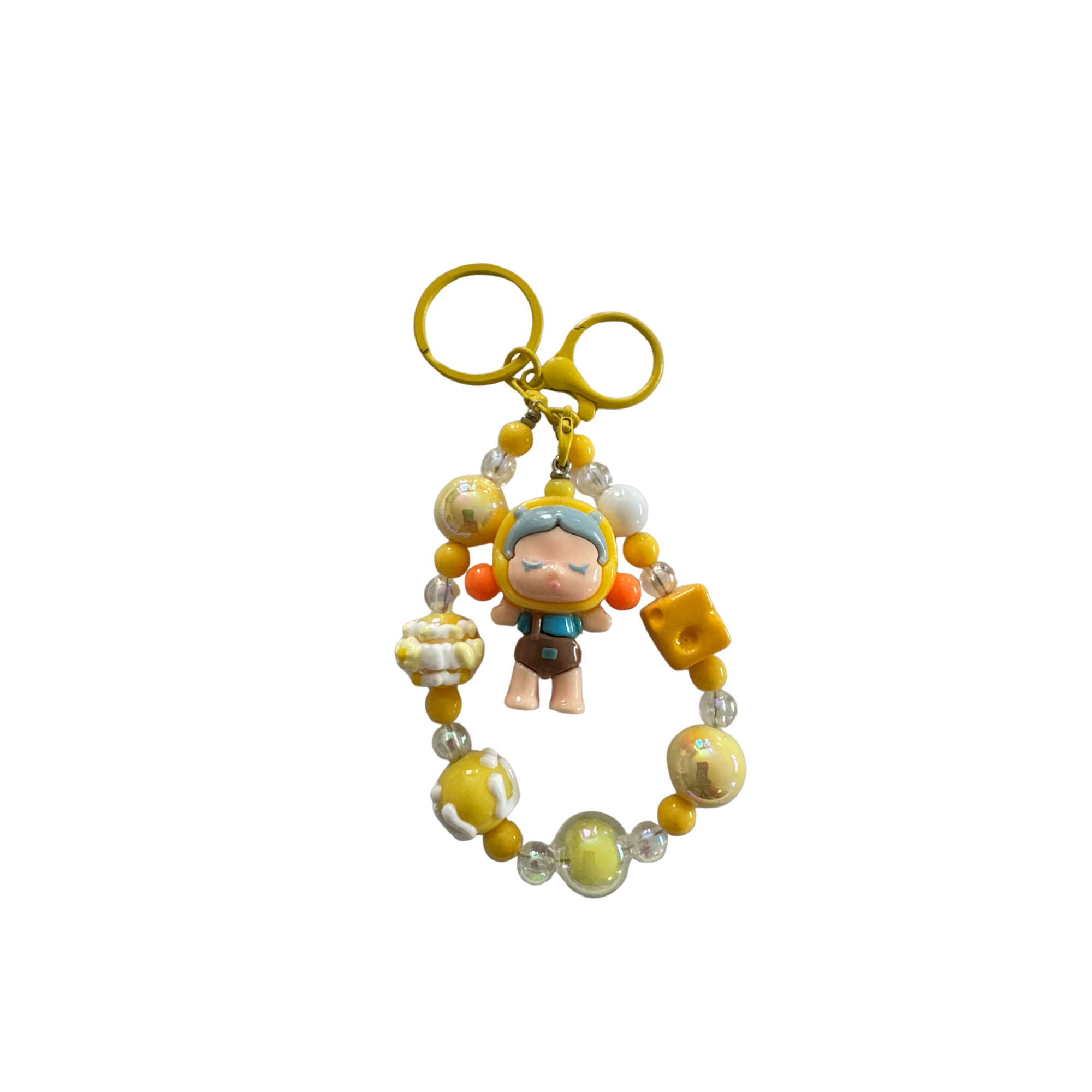 Limited edition-Bag Charm with key ring-Design 6