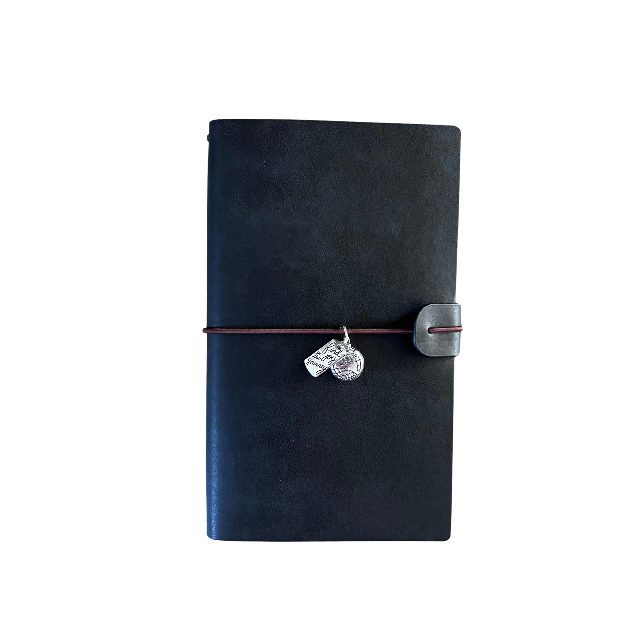 Vegan leather Traveler's Notebook-Black