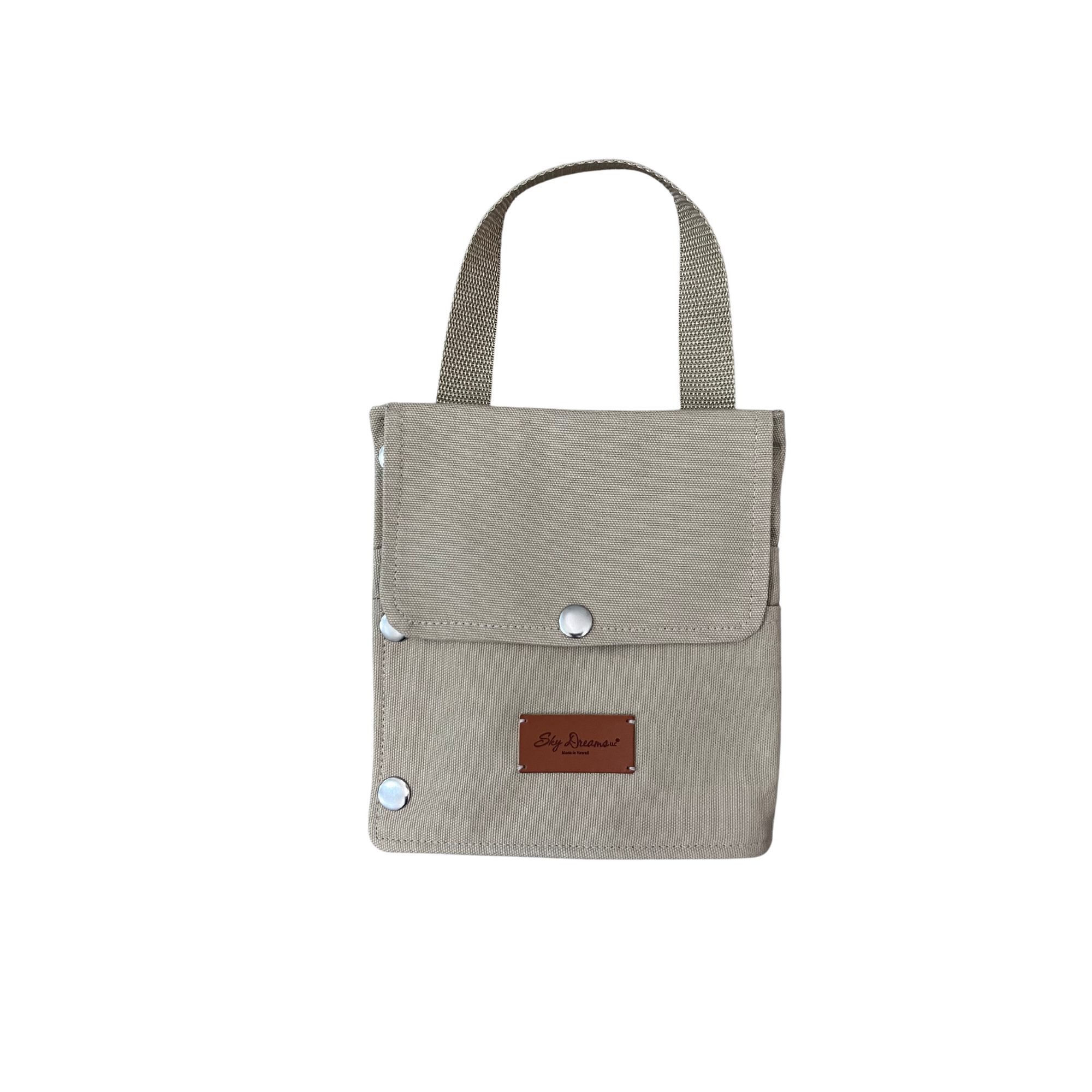 Sky Luggage Cup holder bag-Duck Canvas Beige