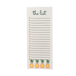 The list magnetic notepad