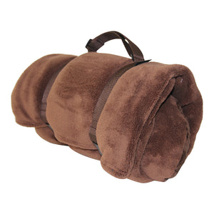 Duffel Bag Minky fleece-Brown, Navy or Hunter Green